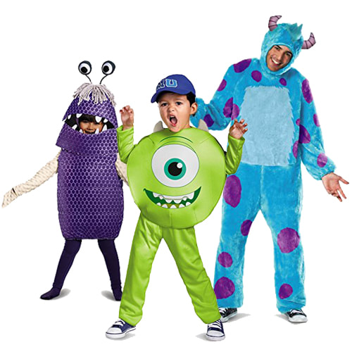 Monster's Inc. Monsters University Costume Ideas
